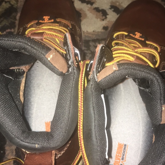 Wolverine I-90 DuraShock Work Boots Size US 7.5 $100 OBO almost brand new - Picture 3 of 4